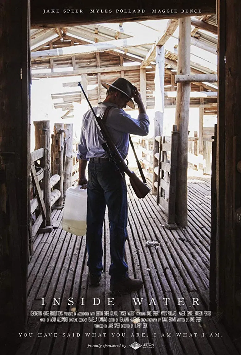 Inside Water poster background