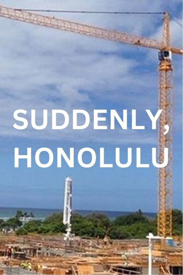 Suddenly, Honolulu poster background