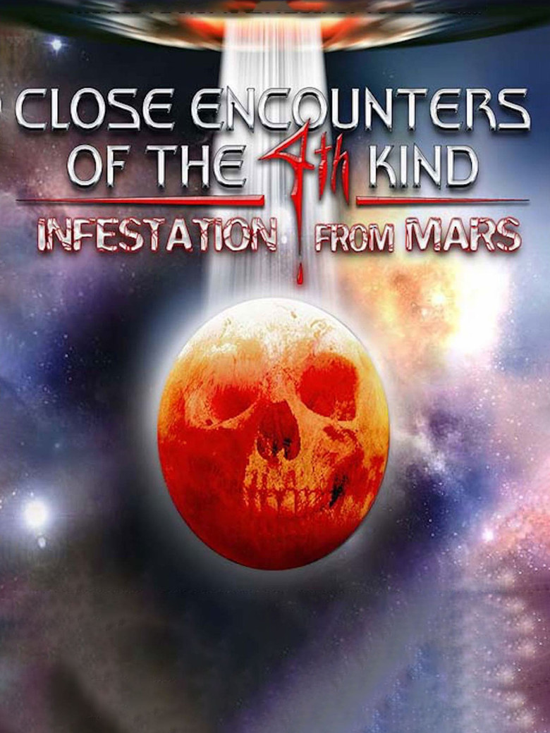 Close Encounters of the 4th Kind Infestation from Mars poster background