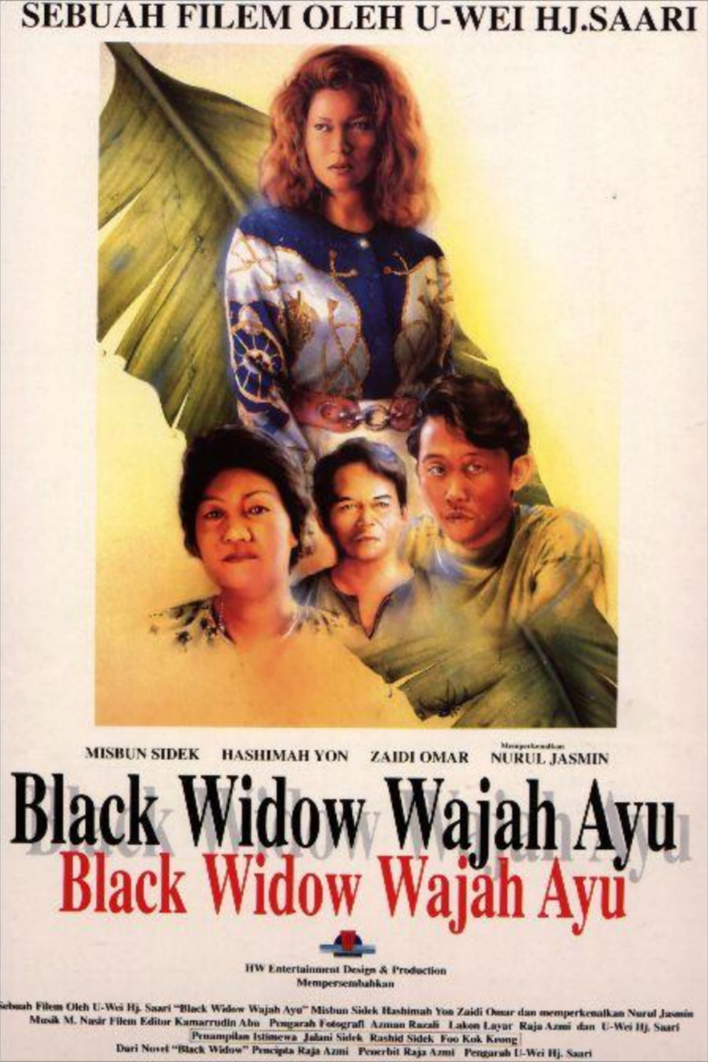 Black Widow Wajah Ayu poster background