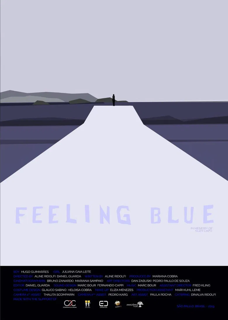 Feeling Blue poster background