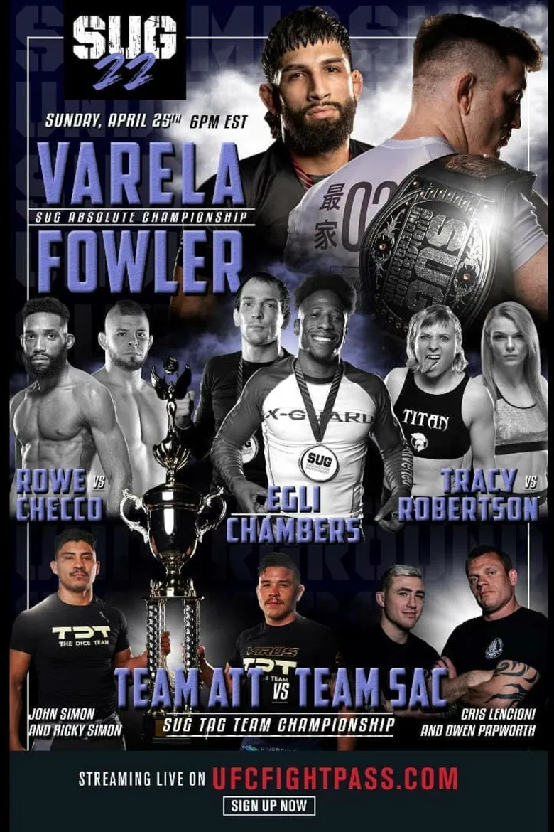 Submission Underground 22 poster background