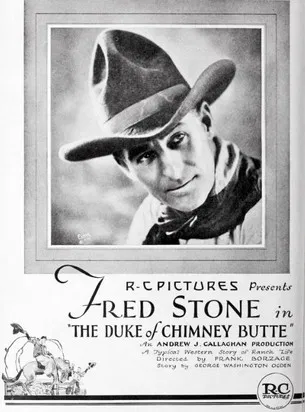 The Duke of Chimney Butte poster background