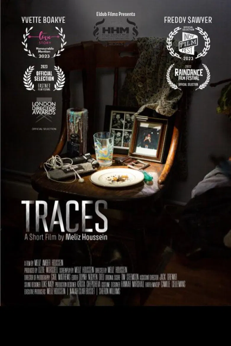 Traces poster background