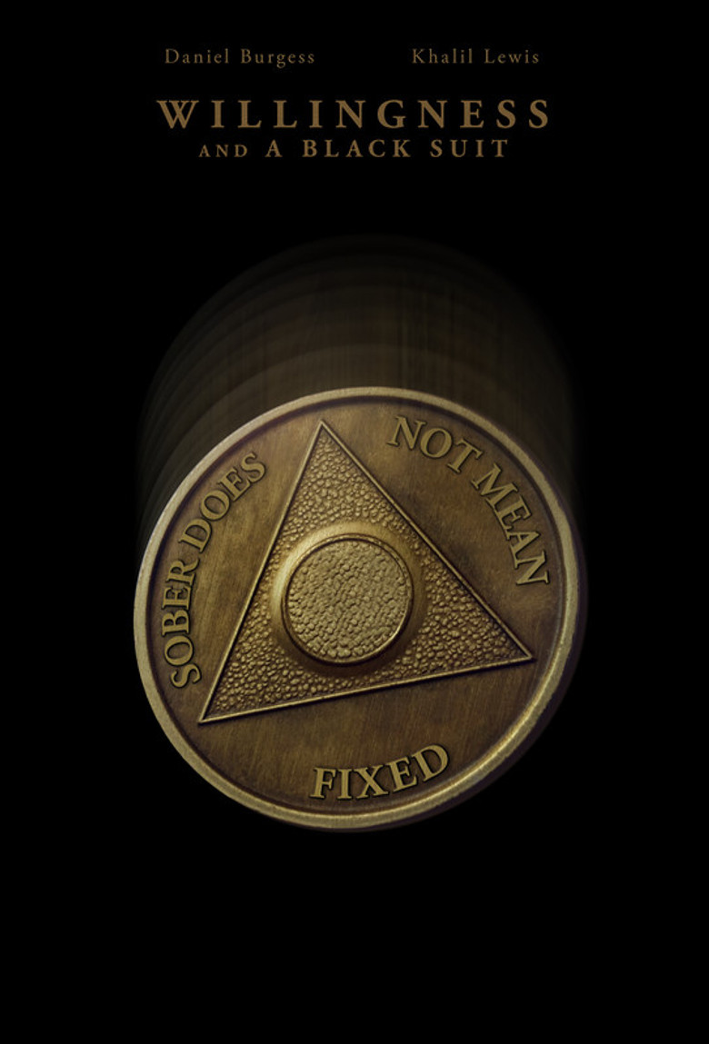 Willingness and A Black Suit poster background