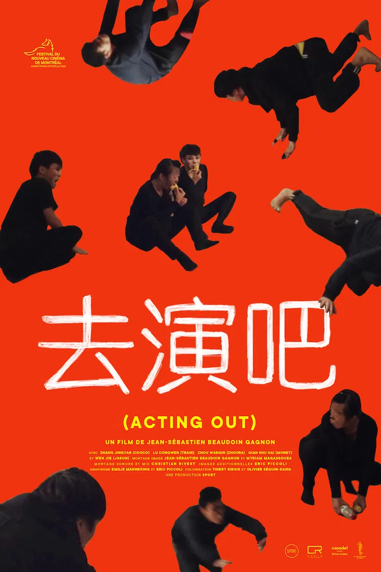 Acting Out poster background
