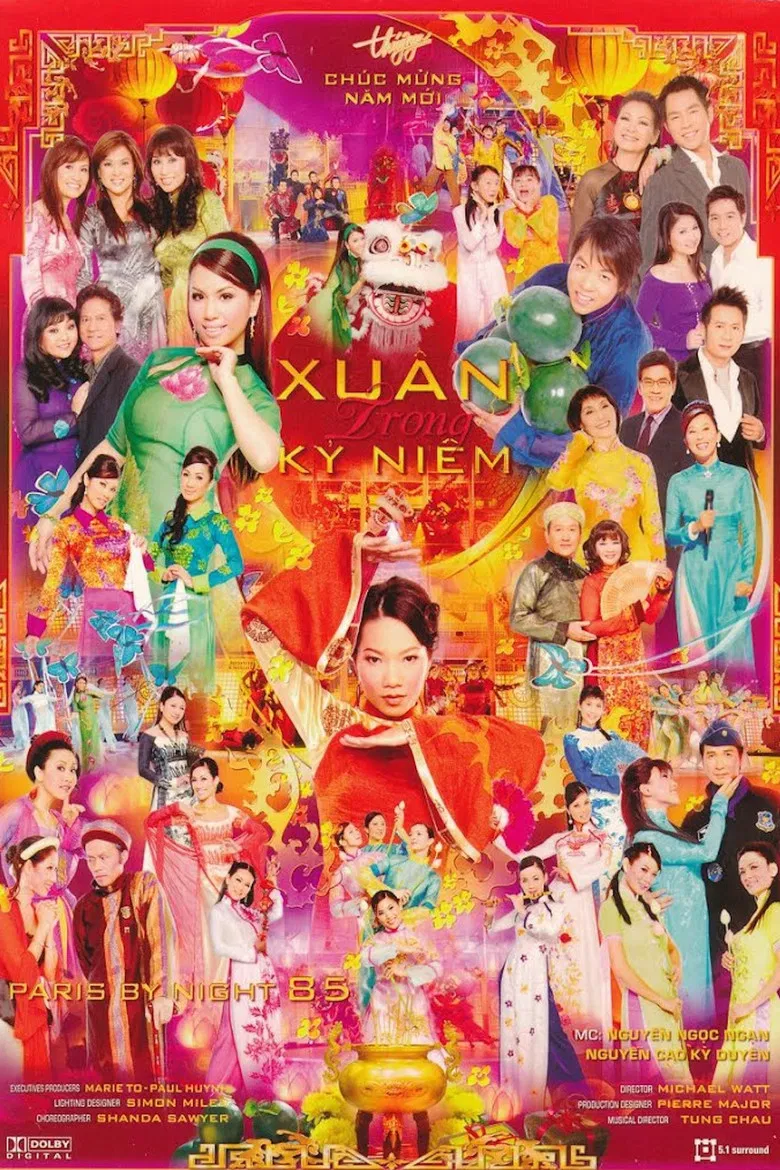 Paris By Night 85: Xuân Trong Kỷ Niệm poster background