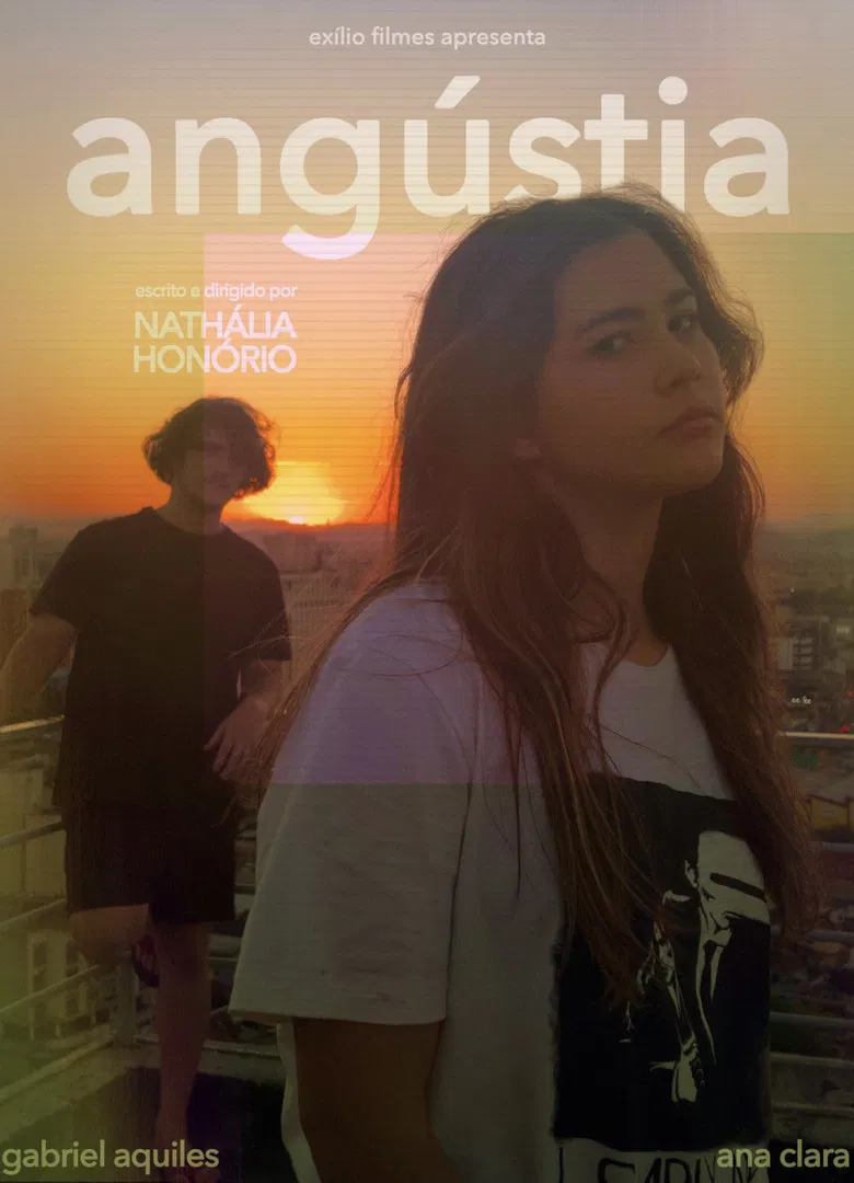 angústia poster background