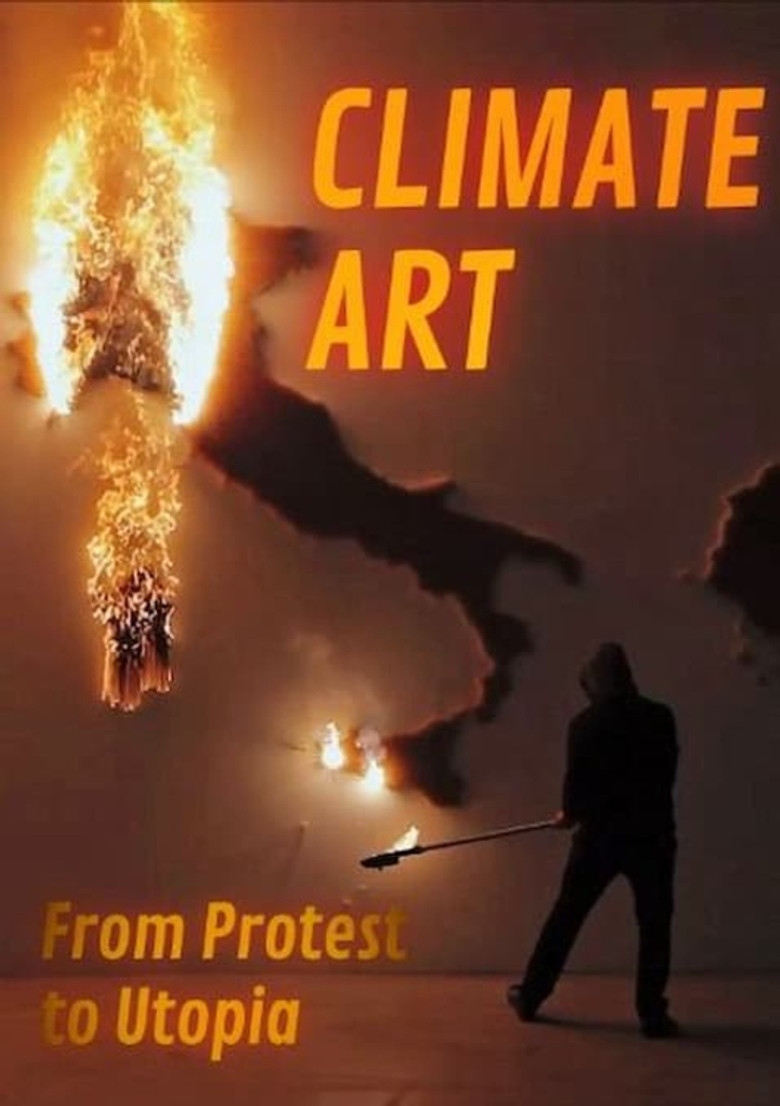 Climate Art - From Protest to Utopia poster background