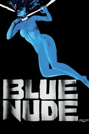 Blue Nude poster background