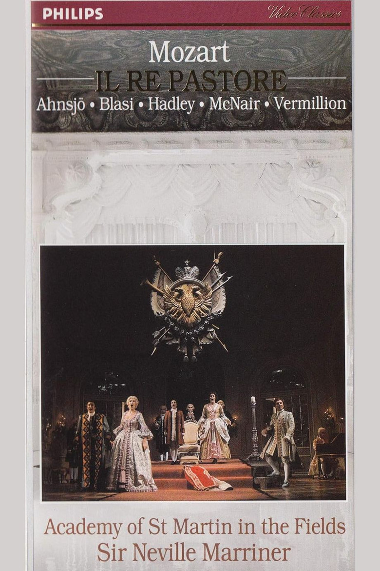 Il Re Pastore poster background