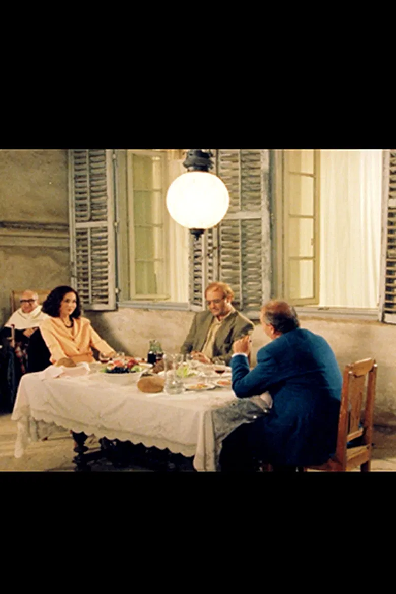 Countryside House poster background