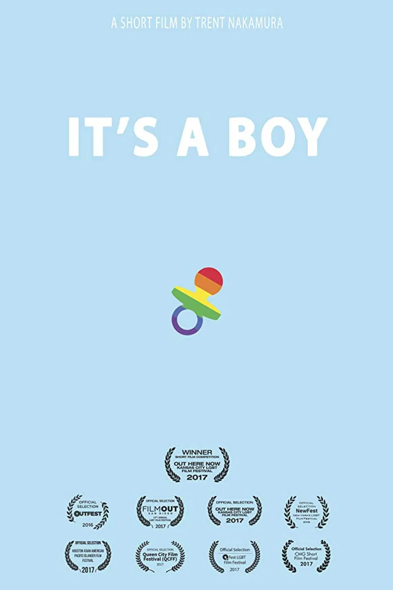 It's a Boy poster background