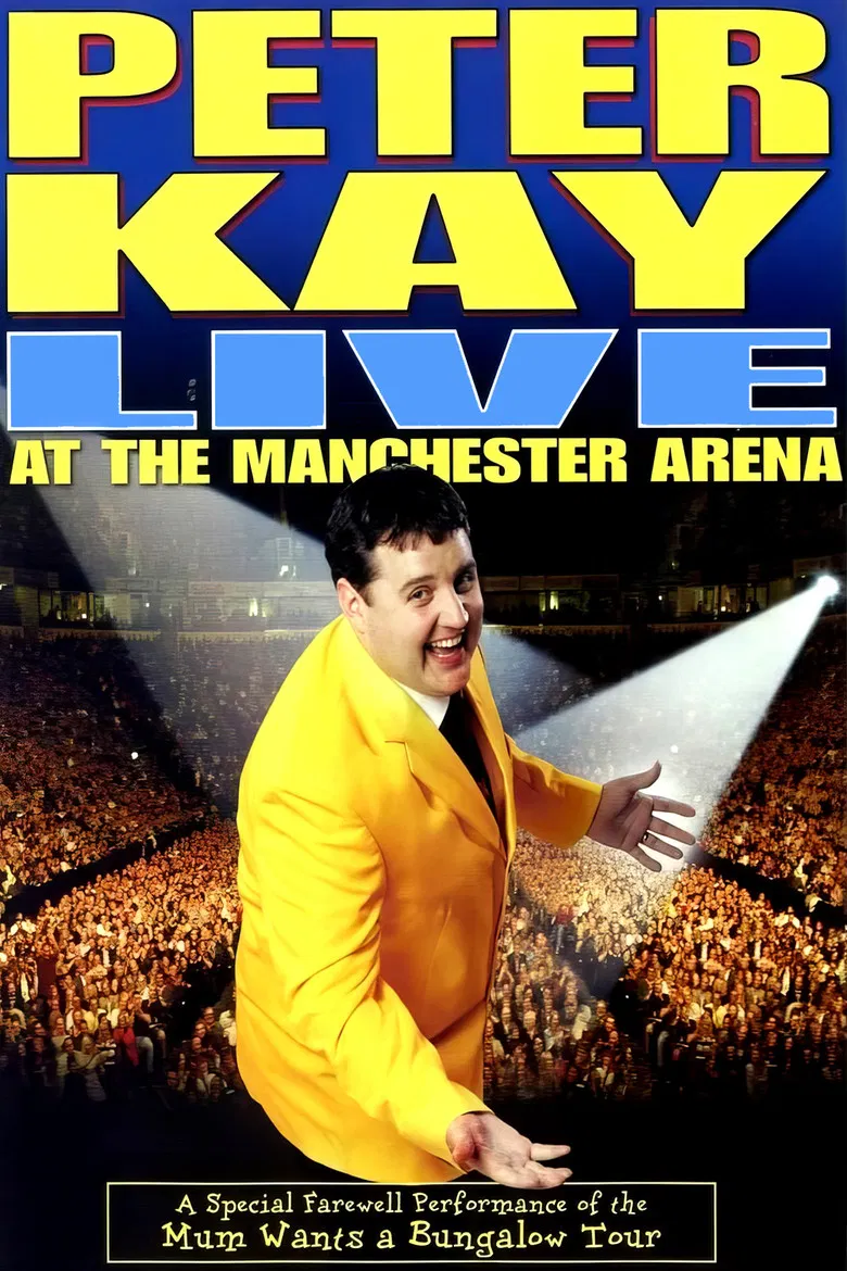 Peter Kay: Live at the Manchester Arena poster background