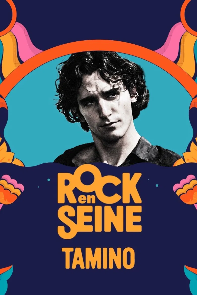 Tamino - Rock en Seine 2023 poster background