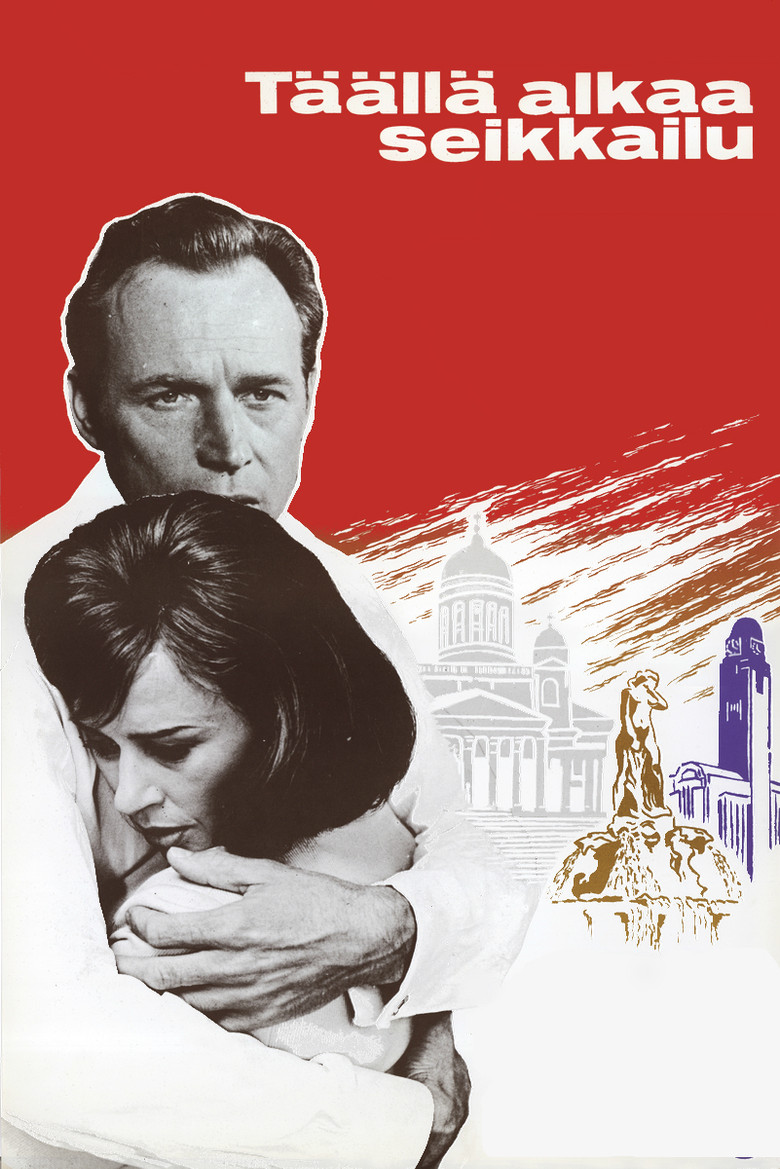 Adventure Starts Here poster background