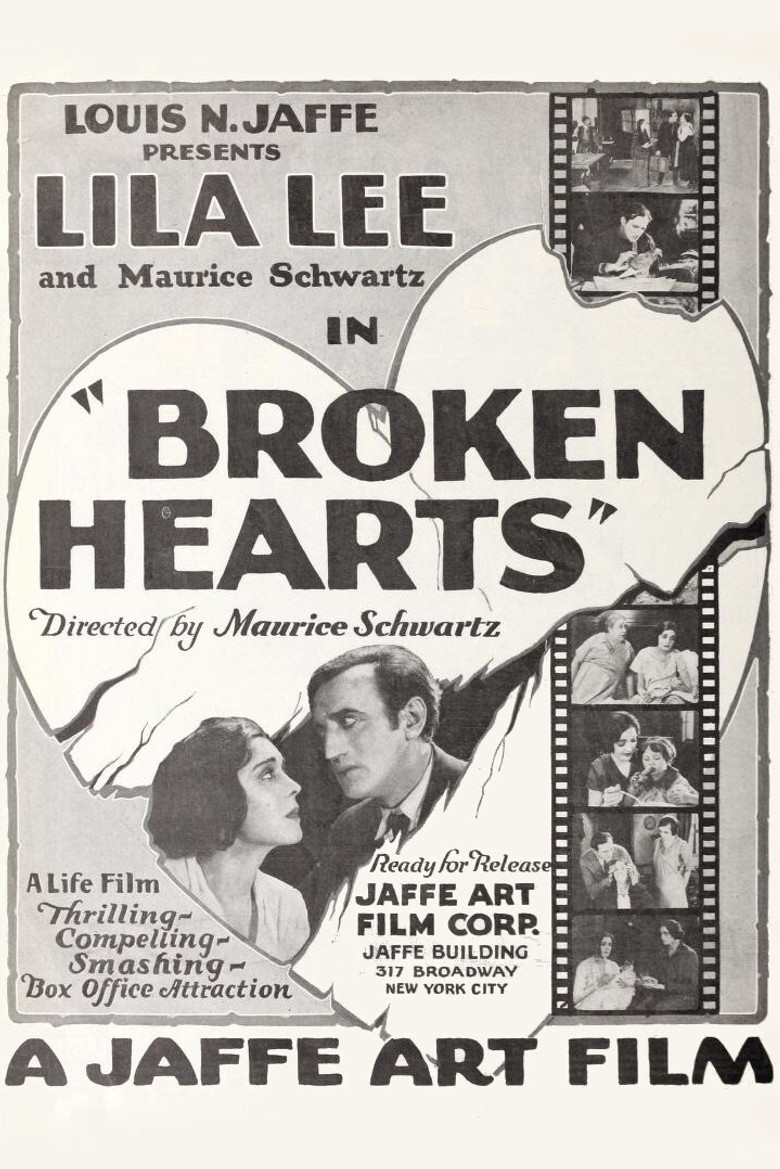 Broken Hearts poster background