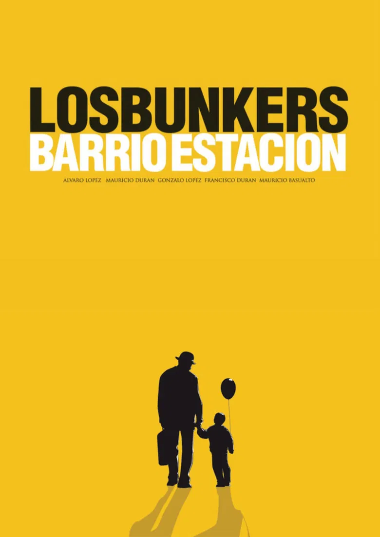 Los Bunkers: Barrio Estación poster background