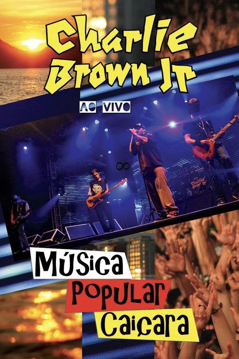 Charlie Brown Jr. - Música Popular Caiçara poster background
