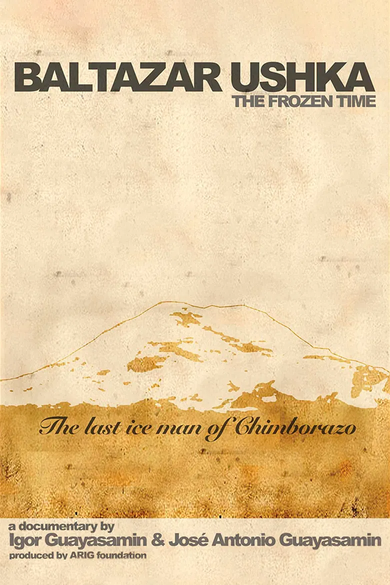 Baltazar Ushka, The Frozen Time poster background