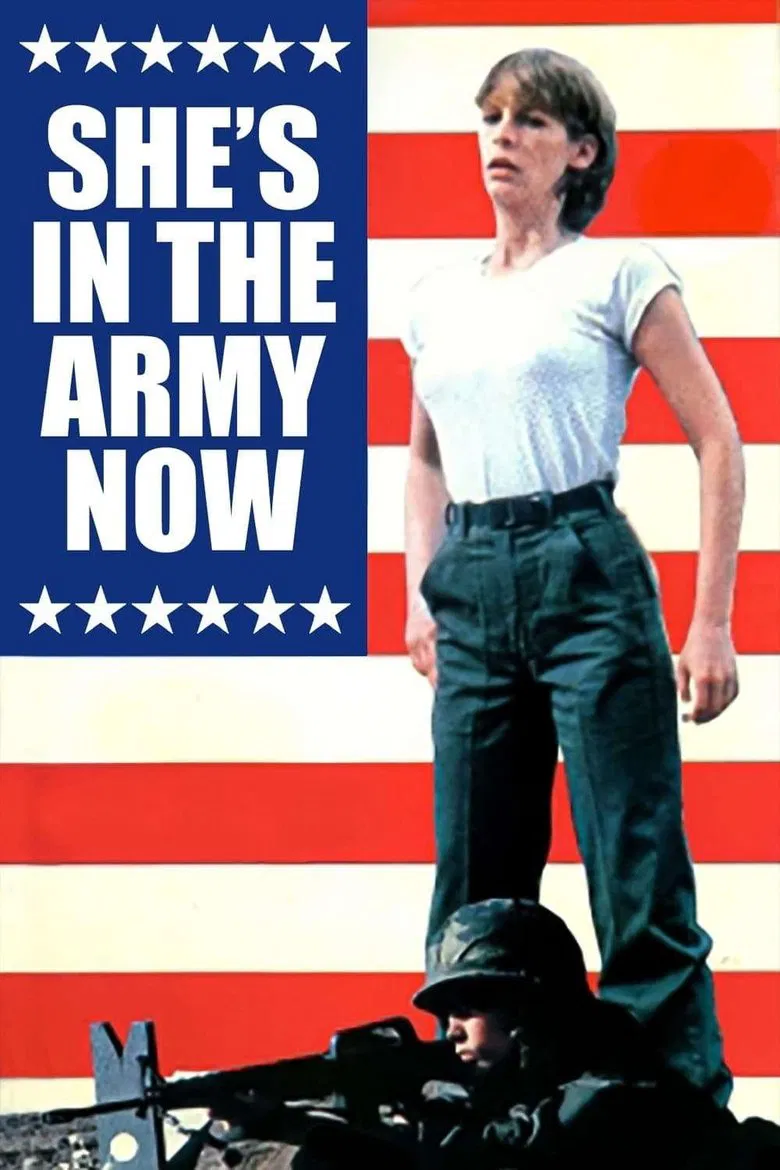 She's in the Army Now poster background