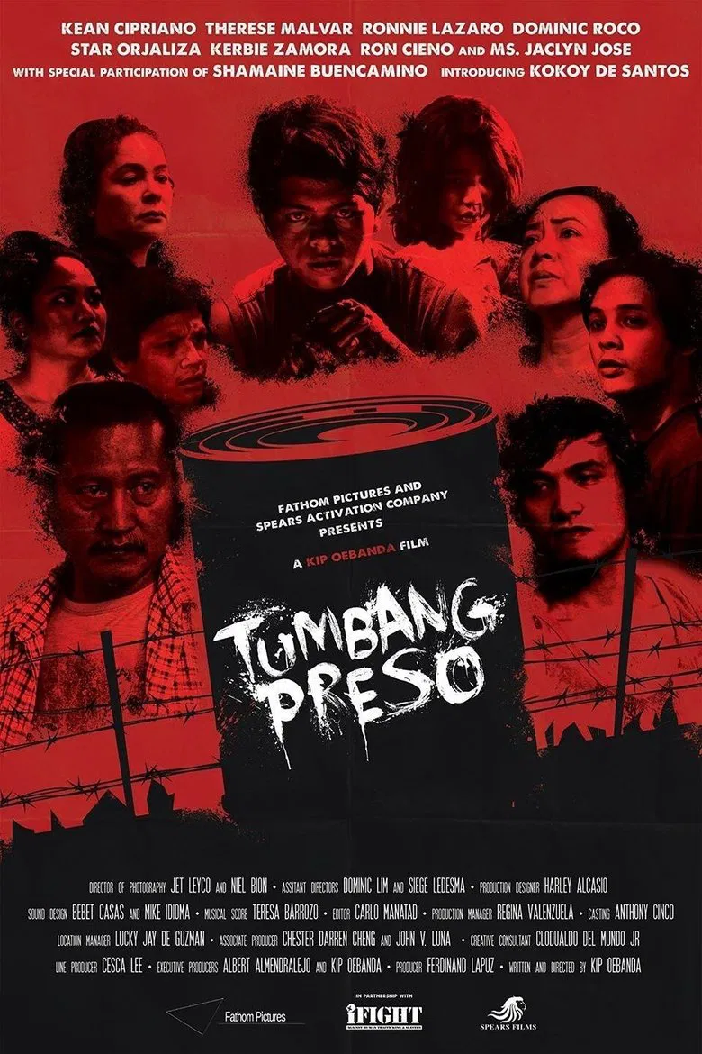 Tumbang Preso poster background