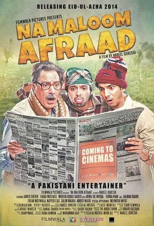 Na Maloom Afraad poster background