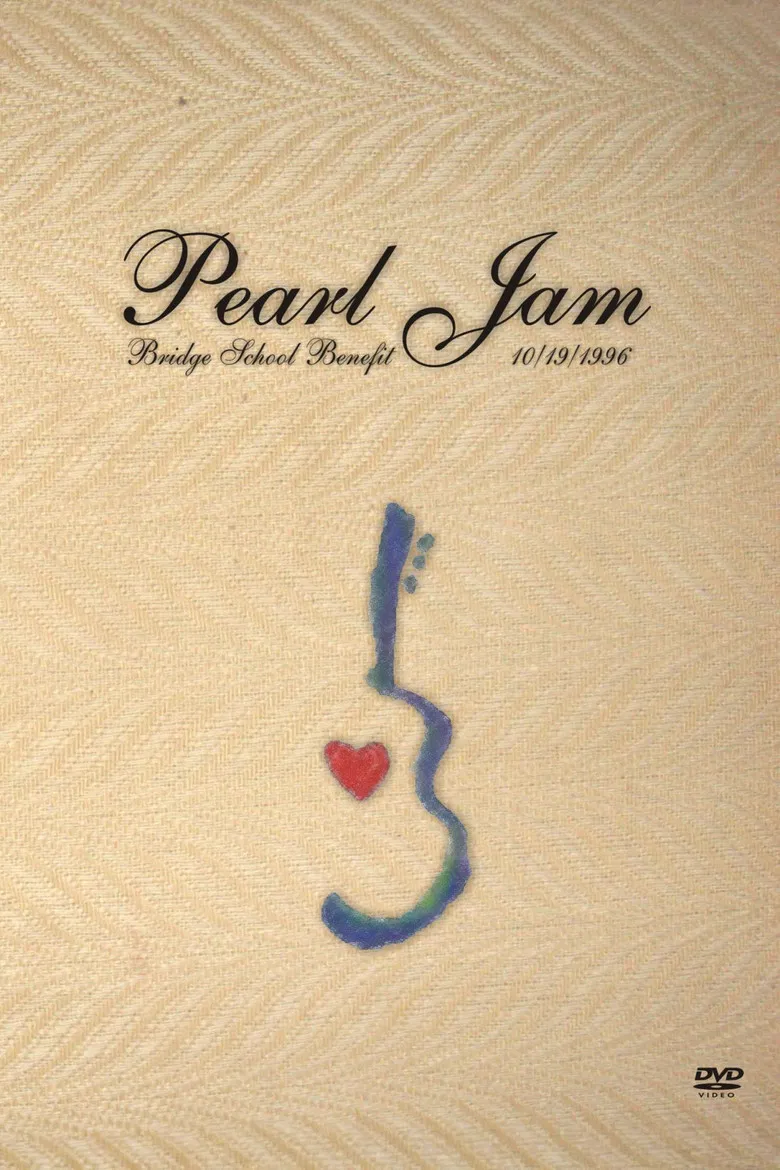 Pearl Jam: Bridge School Benefit 1996 poster background