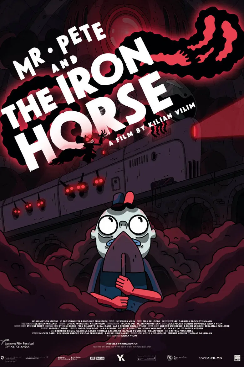 Mr. Pete & the Iron Horse poster background