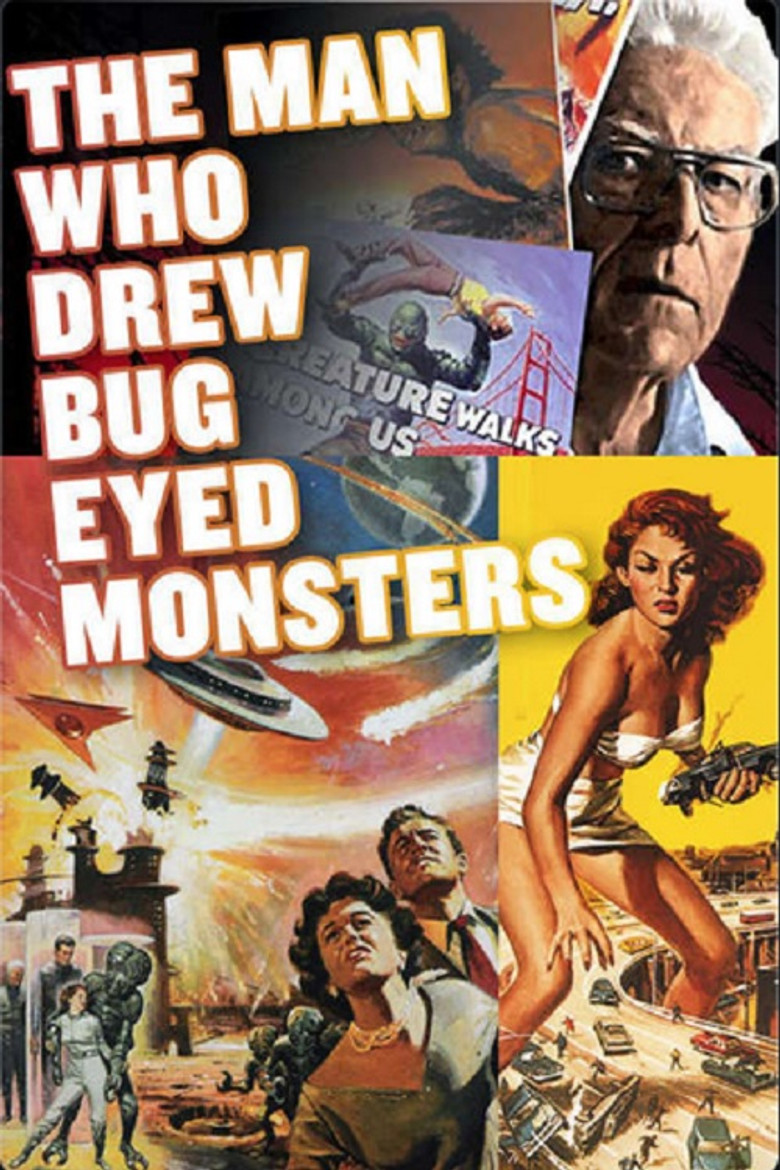 The Man Who Drew Bug-Eyed Monsters poster background