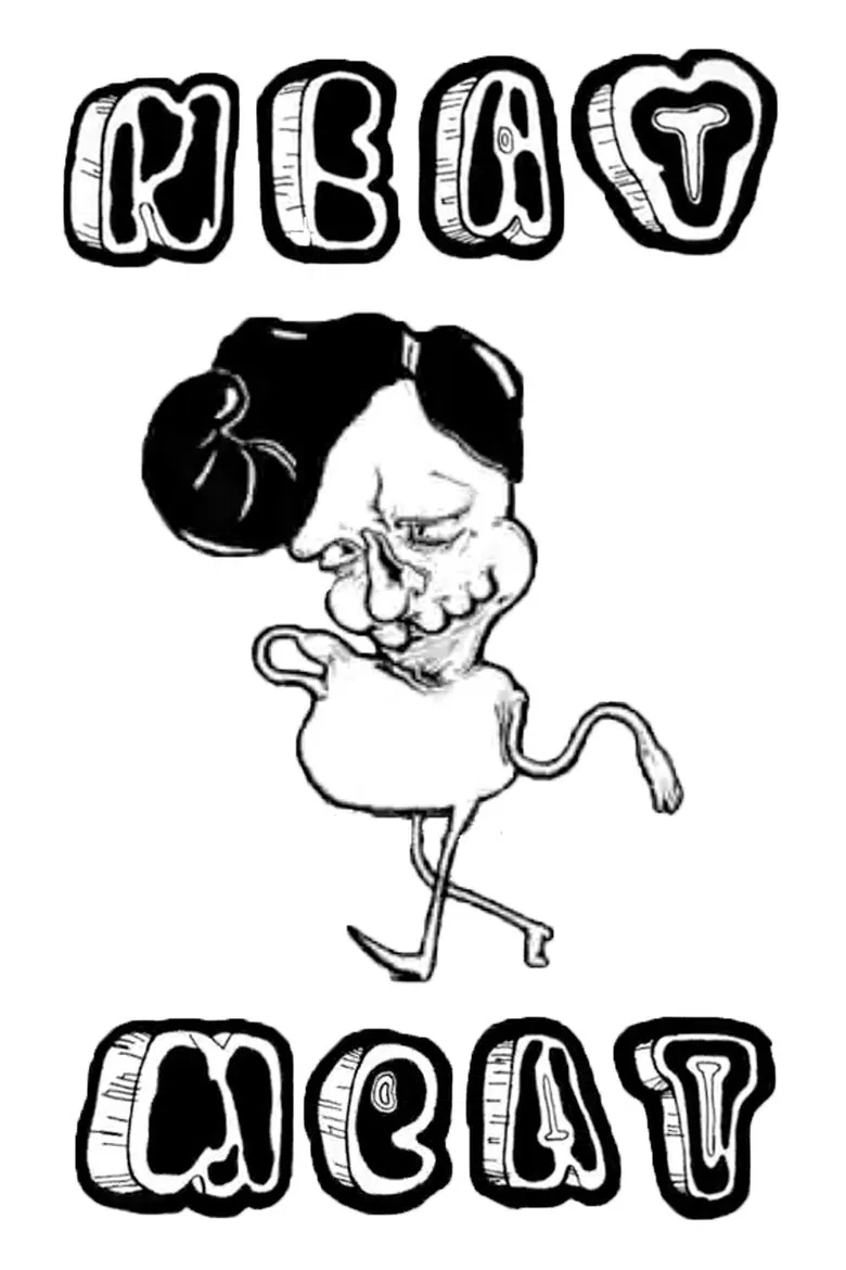 NEAT MEAT poster background