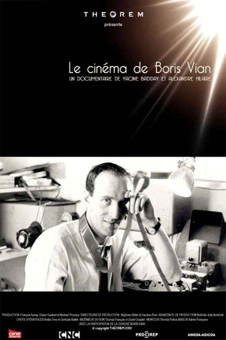 Le cinéma de Boris Vian poster background