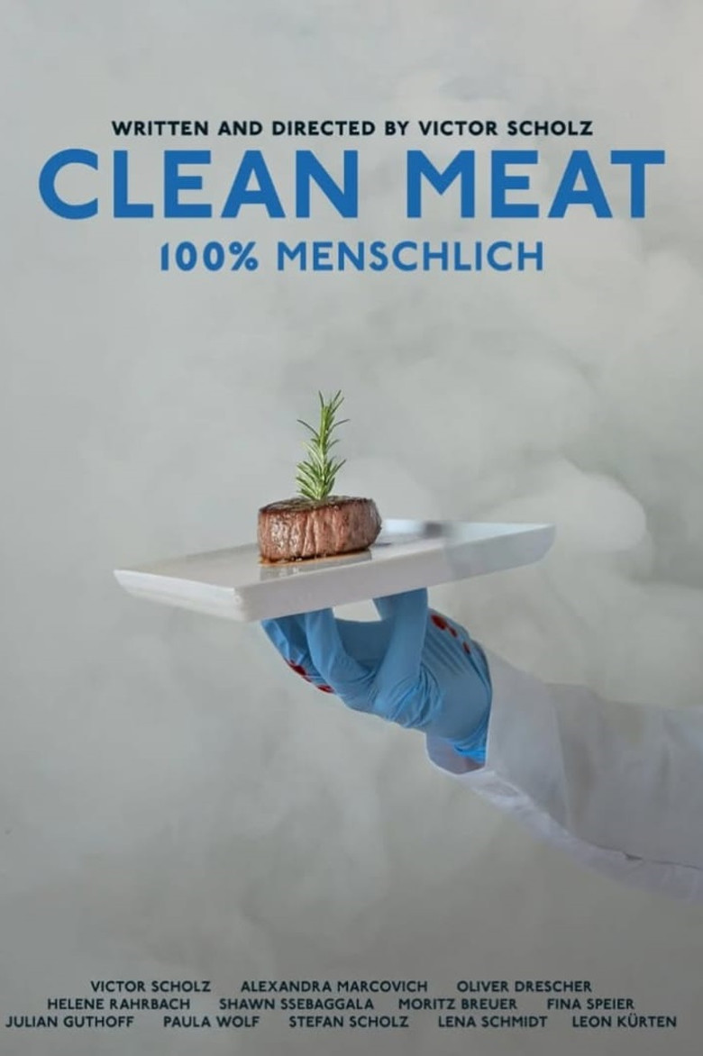 Clean Meat - 100% menschlich poster background