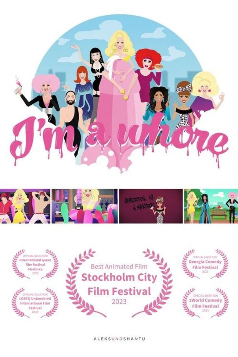 Good Morning I’m a Whore! poster background