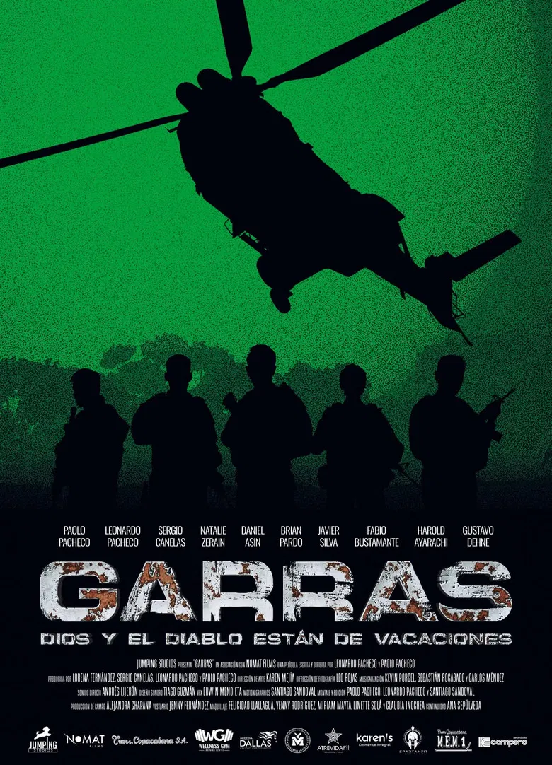 Garras: El diablo y Dios están de vacaciones poster background
