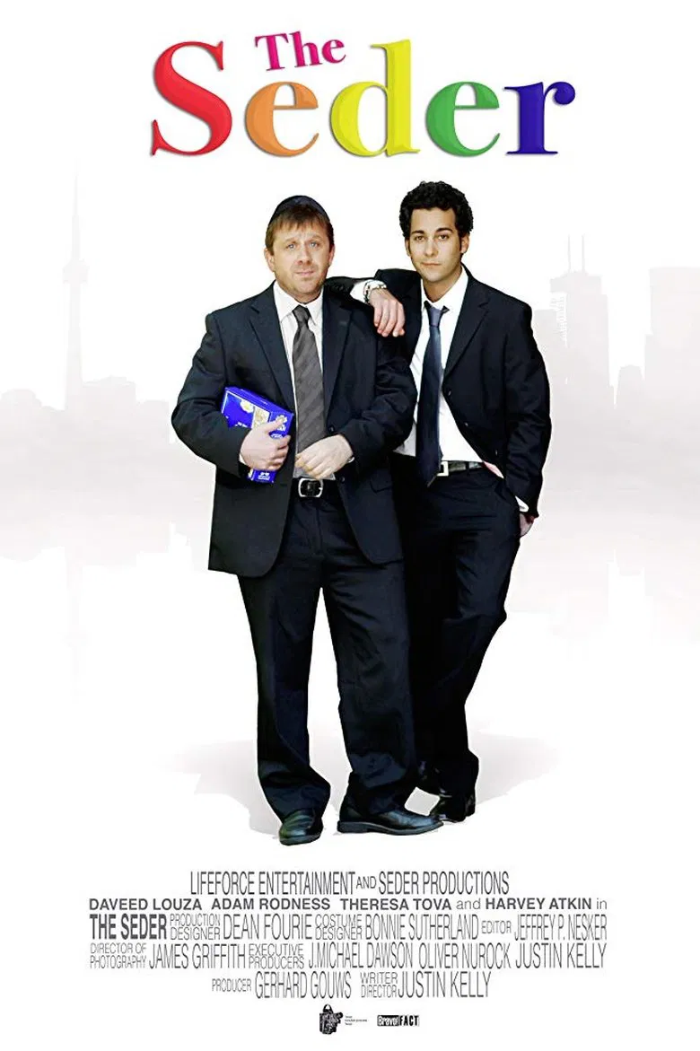 The Seder poster background