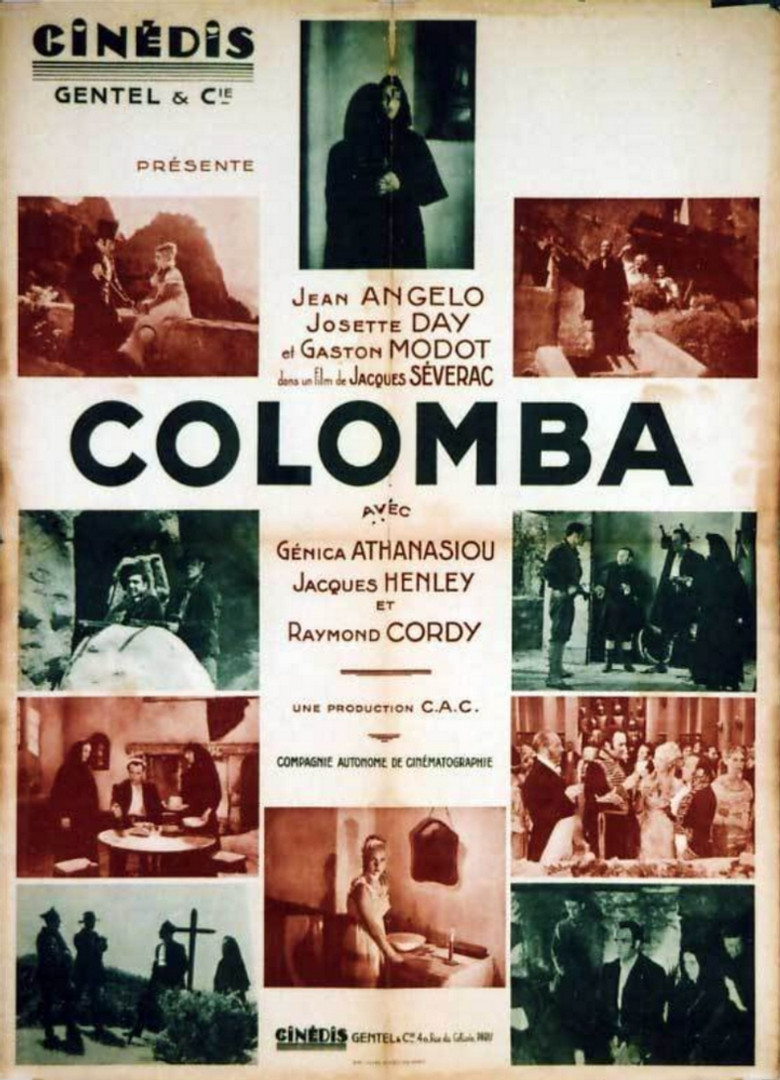Colomba poster background