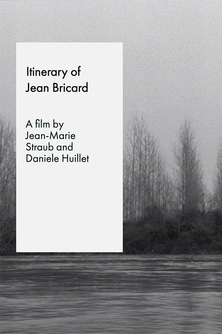 Itinerary of Jean Bricard poster background