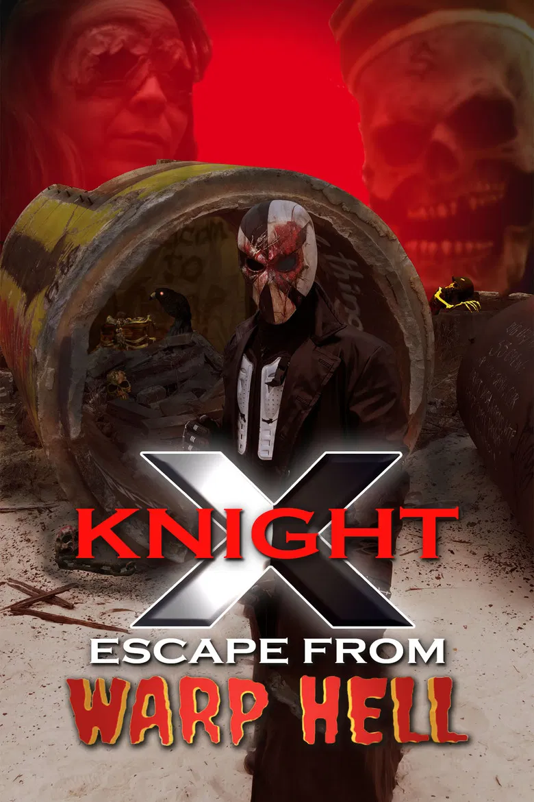 X Knight Escape From Warp Hell poster background