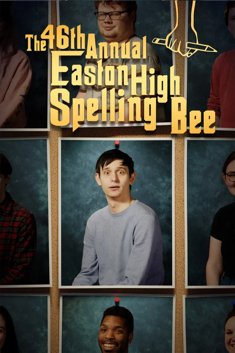 The 46th Annual Easton High Spelling Bee poster background