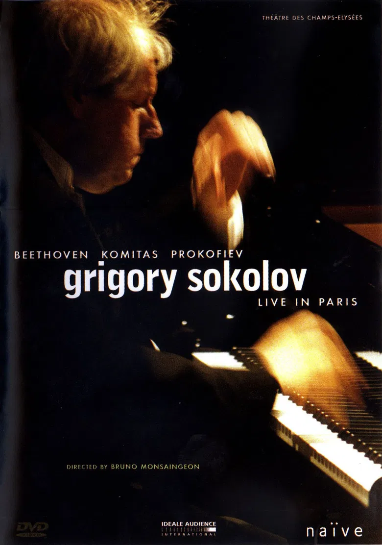 Grigory Sokolov - Live in Paris poster background