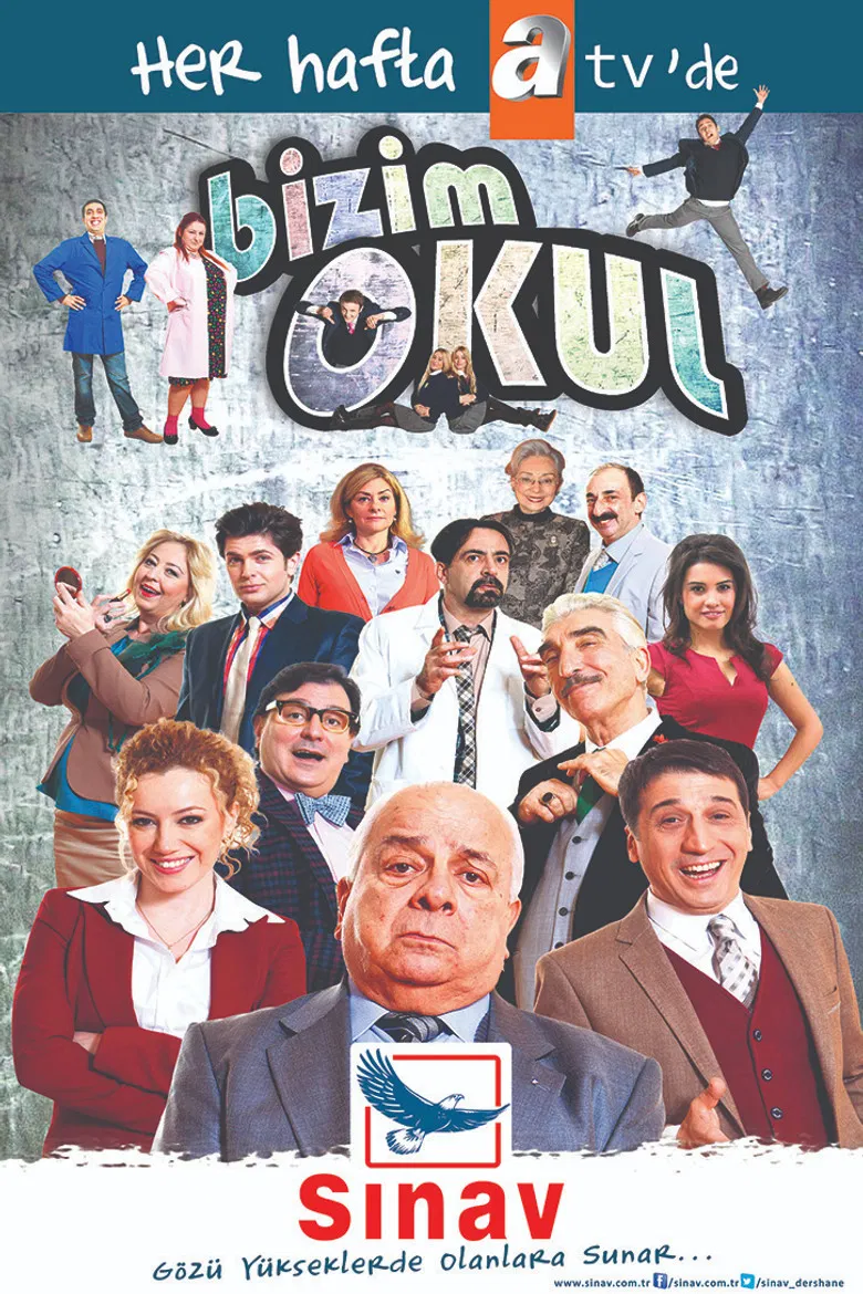Bizim Okul poster background