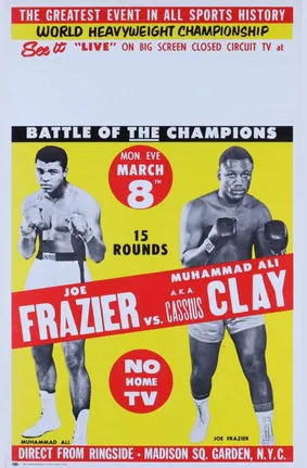 Fight of the Century poster background