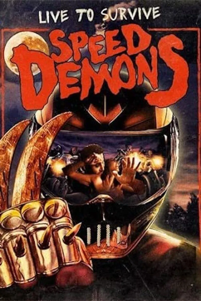 Speed Demons poster background