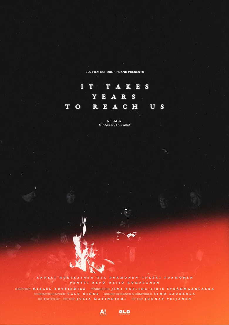 It Takes Years to Reach Us poster background