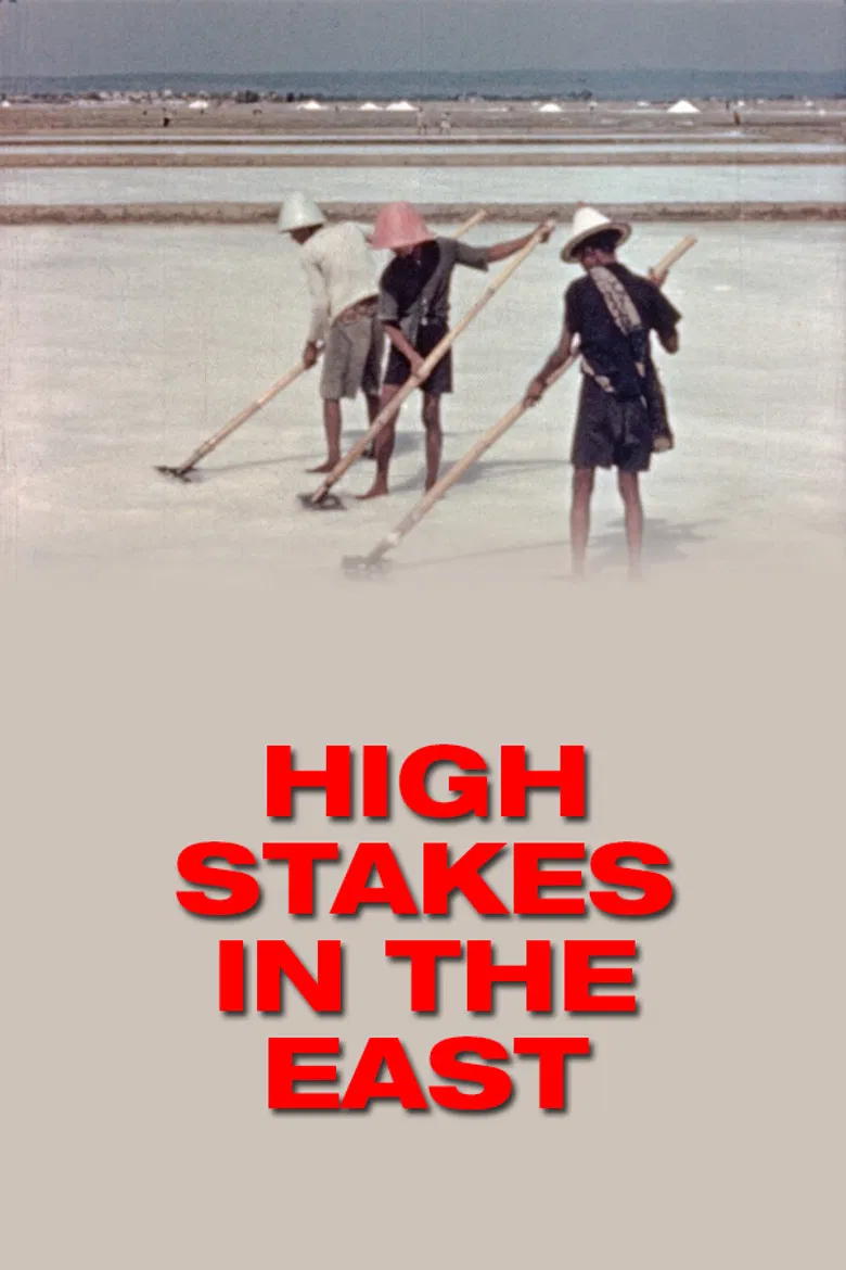 High Stakes in the East poster background