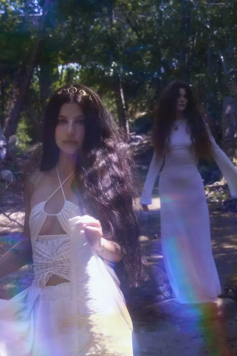 Strange poster background