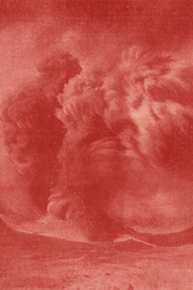 The Eruption of Mount Etna poster background