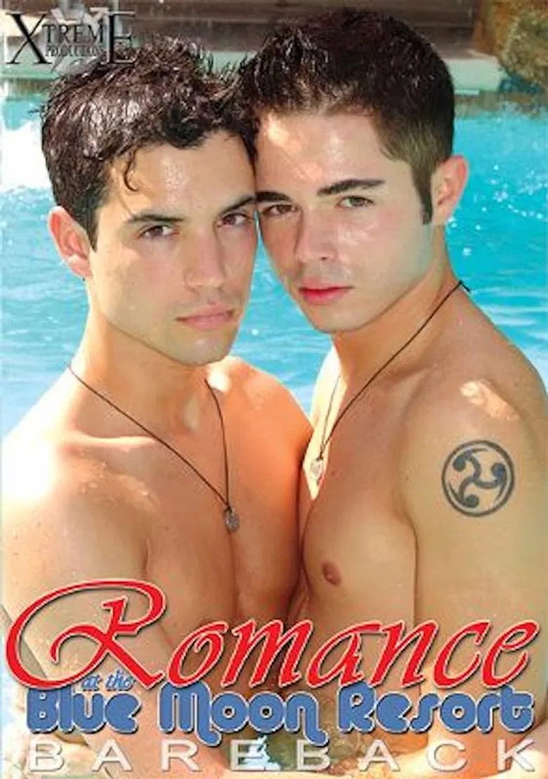 Romance at the Blue Moon Resort poster background