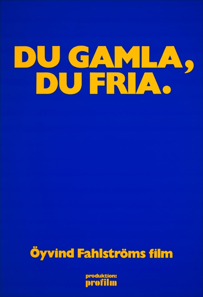 Du gamla, du fria poster background